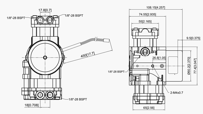 Twin Headed Rocking Piston – PW120